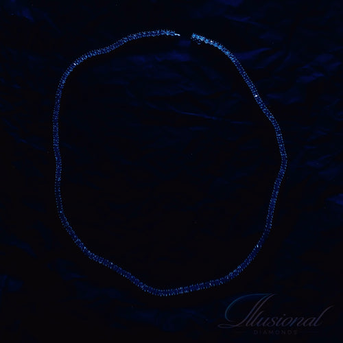 3MM White Classic Tennis Chain
