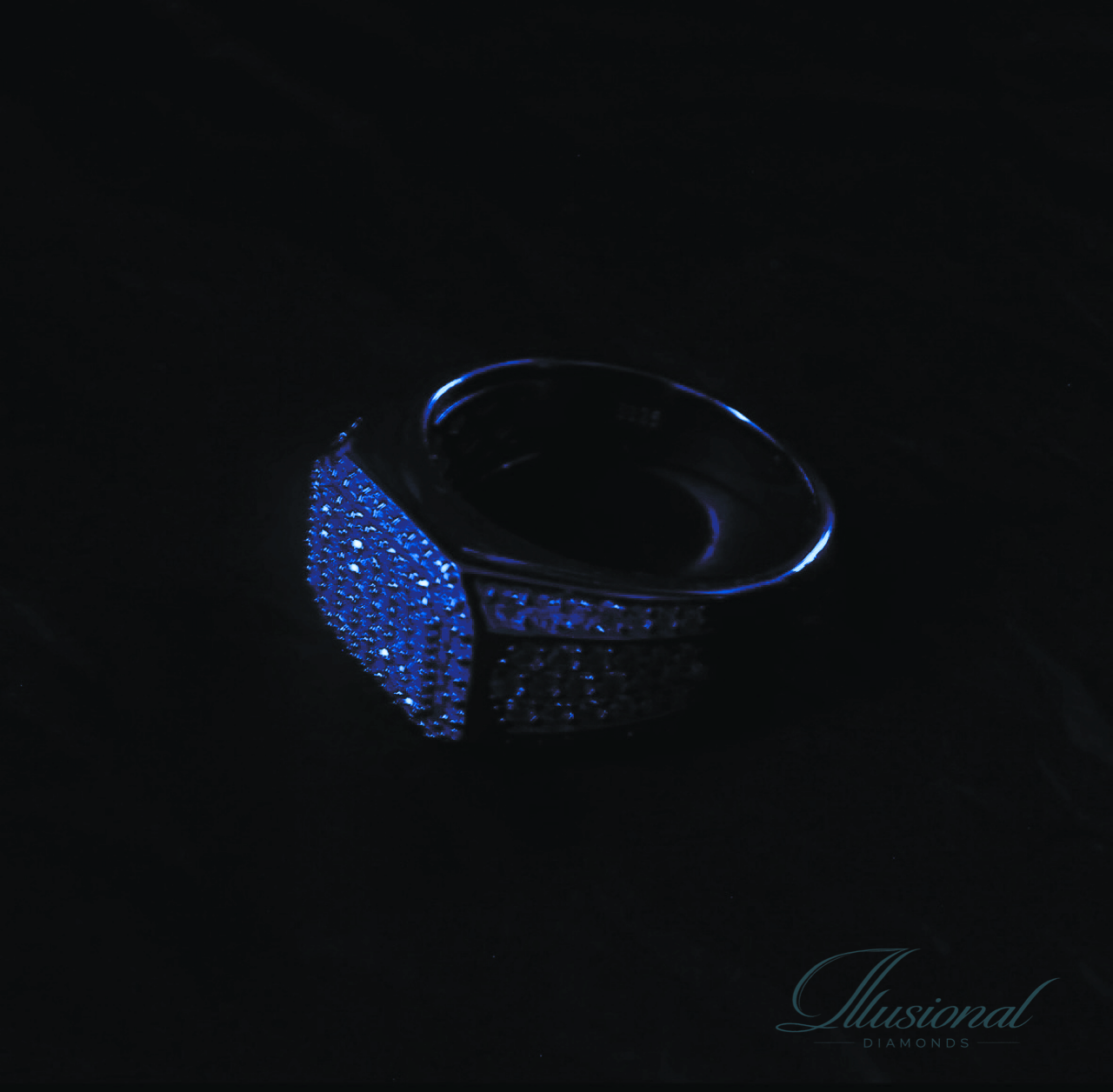 Silver ‘Baseball’ Ring
