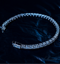 4MM White Classic Tennis Bracelet