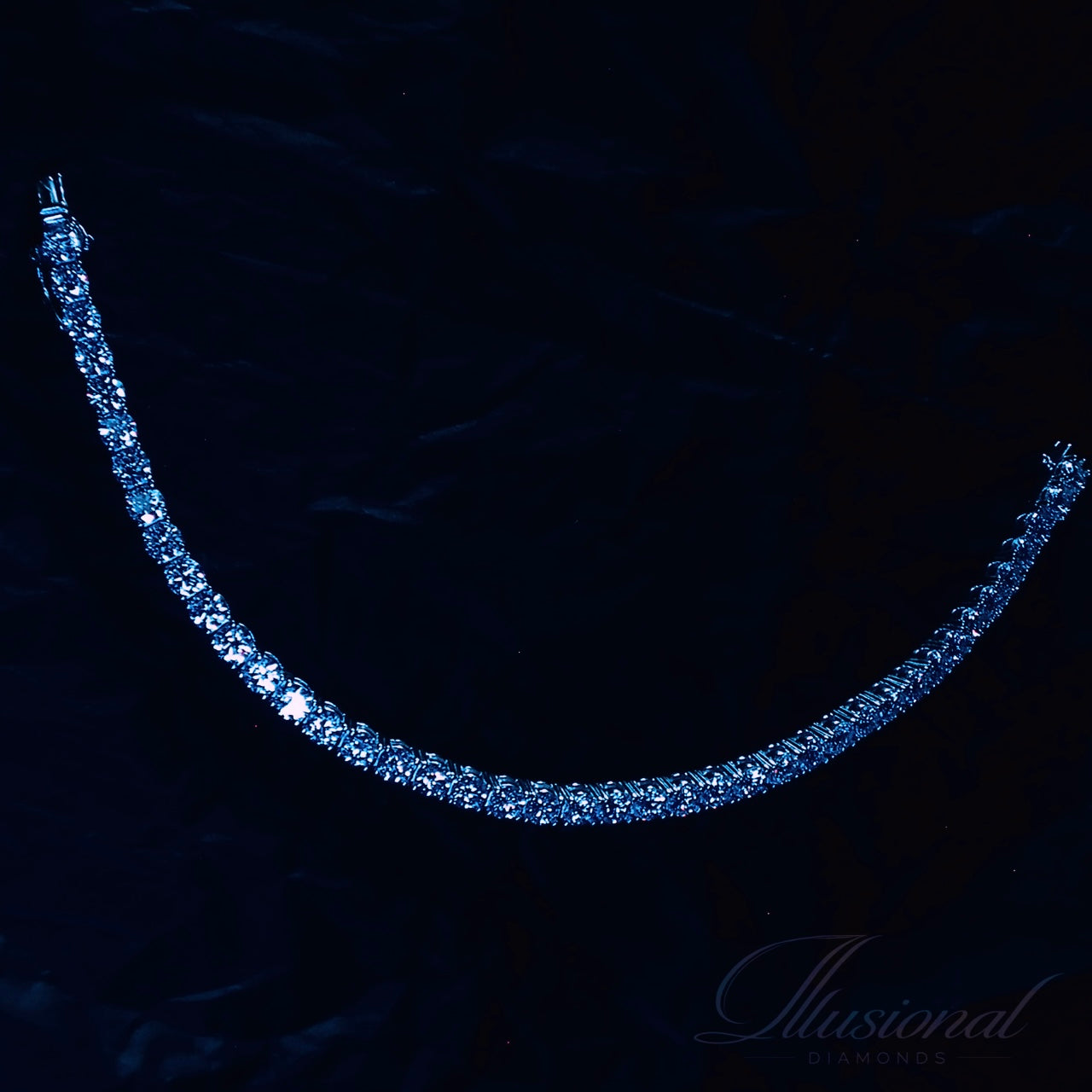 4MM White Classic Tennis Bracelet