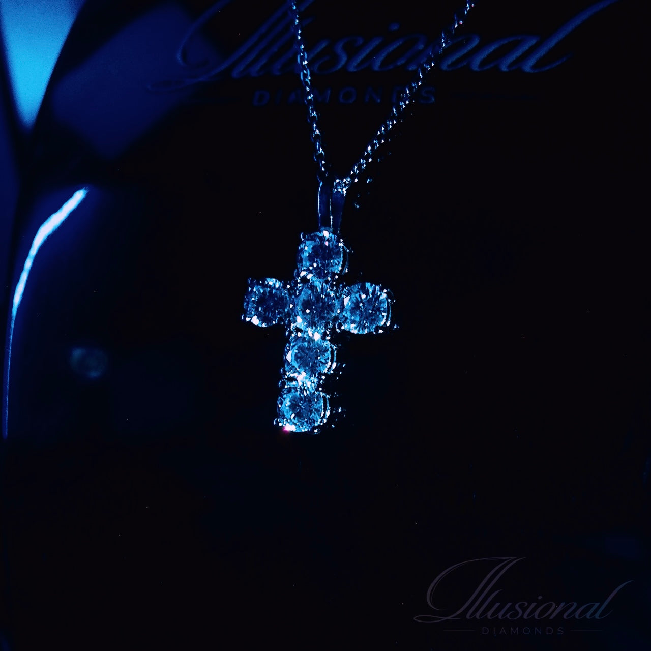 Silver 'Cross' Chain